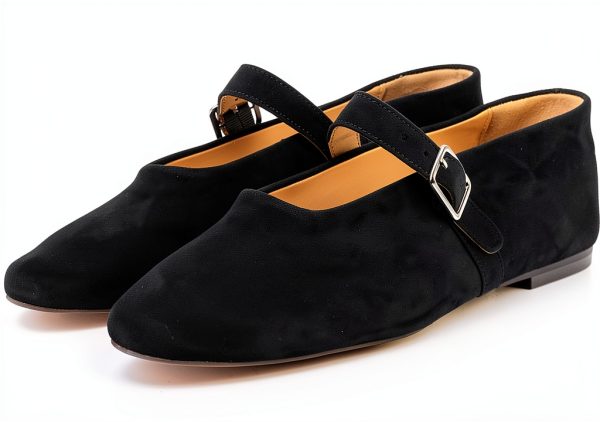 Black Suede Shoes Comfortable Fit Mens Sizes Available-0
