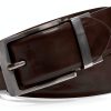 Steve Madden Mens Reversible Leather Belt Dress Casual-1