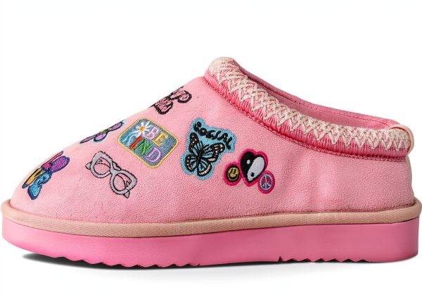 Pink Kids Shoes Comfortable Fit Durable Design Little Big-7