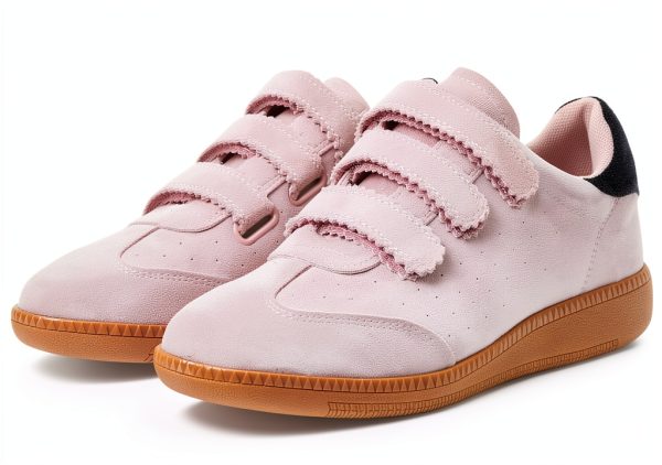 Steve Madden Womens Fashion Sneakers Pink Multi Comfort-0