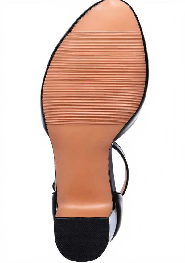 Kids Black Patent Shoes Durable Comfortable Fit Sizes 1-5-2