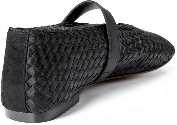 Black Satin Shoes Size 5.5 to 11 Premium Comfort Fit-4