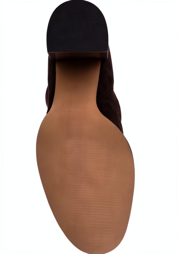 Chocolate Brown Suede Shoes Comfort Fit Mens Casual Footwear-3