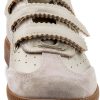Steve Madden Womens Fashion Sneakers Leather Suede Heel-7