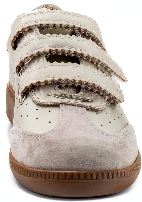 Steve Madden Womens Fashion Sneakers Leather Suede Heel-7