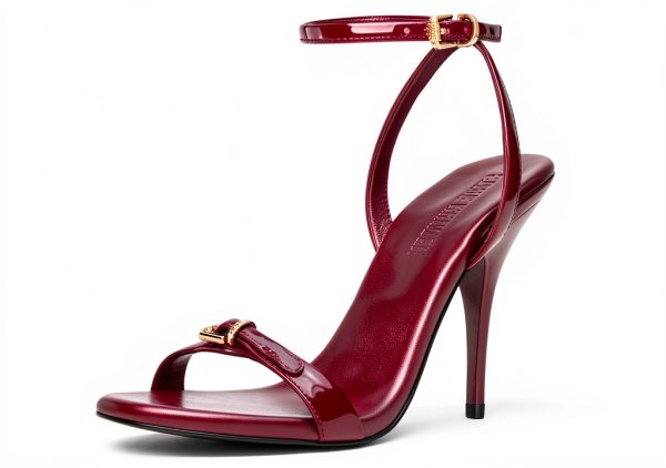 Burgundy Patent Leather Shoes Womens Size 5 to 11-0