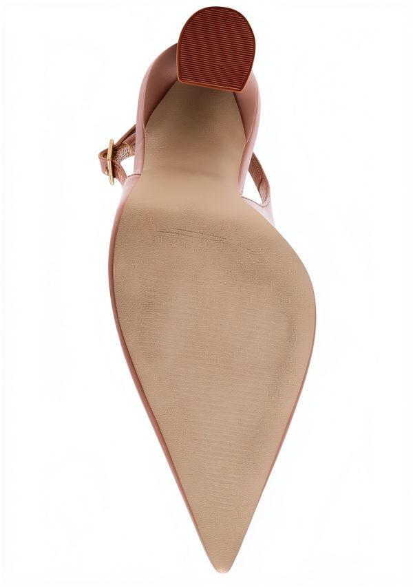 Blush Patent Womens Shoes Size 5 to 11 Comfort Fit-3