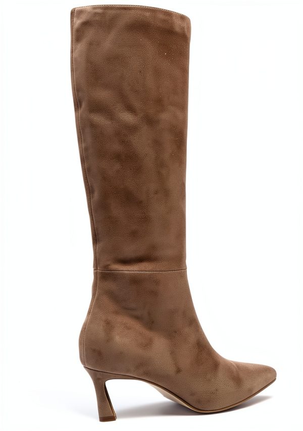 Steve Madden Womens Knee High Boots Pointed Toe Kitten Heel-6