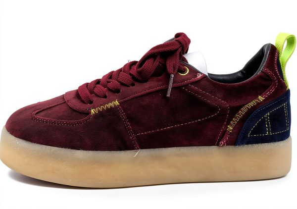 Steve Madden Womens Fashion Sneakers Lace Up Low Top-1