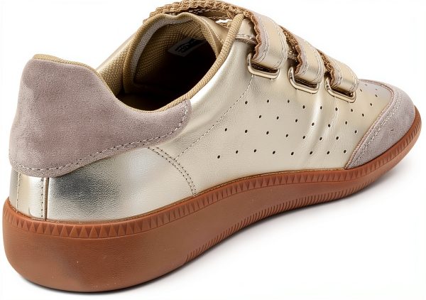 Steve Madden Womens Fashion Sneakers Leather Suede Heel-4