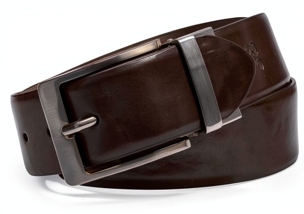 Steve Madden Mens Reversible Leather Belt Dress Casual-2