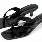 Black Croco Leather Shoes Mens Size 5 to 11 Premium-0