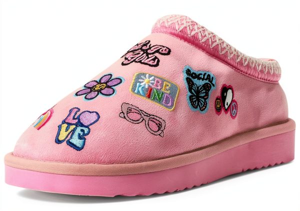 Pink Kids Shoes Comfortable Fit Durable Design Little Big-10