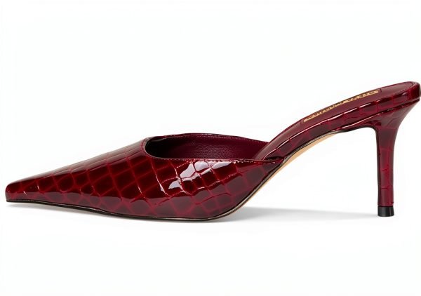 Red Croco Leather Shoes Size 5 to 11 Premium Craftsmanship-3