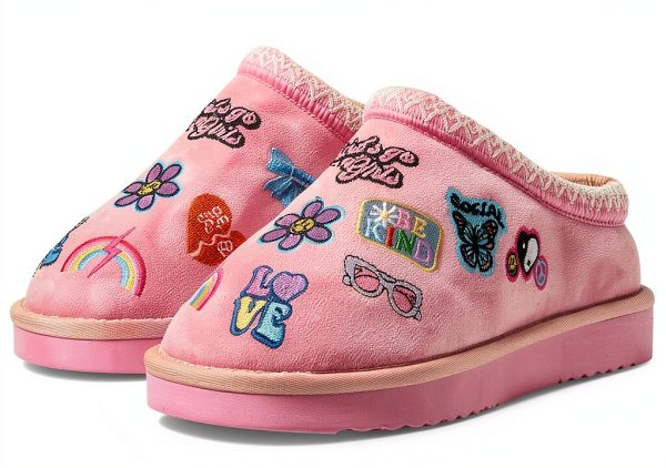 Pink Kids Shoes Comfortable Fit Durable Design Little Big-11