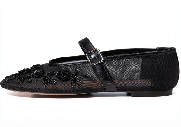 Black Embellished Womens Shoes Size 5 5 to 11 Available-3