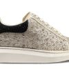 Steve Madden Womens Sneakers Silver Multi Lace-Up Fashion-7