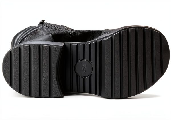 Black Multi Athletic Shoes Size 5-11 Comfort Support-2
