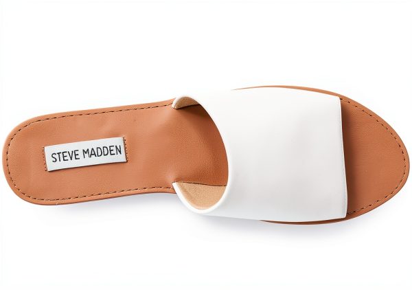 Steve Madden Grace Slide Sandals Women Suede Flat Sandals-4