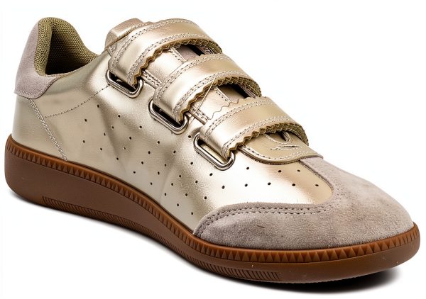 Steve Madden Womens Fashion Sneakers Leather Suede Heel-6