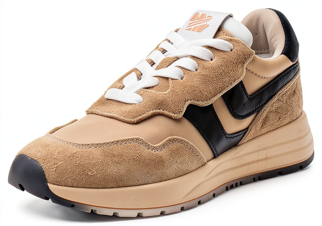 Tan Multi casual shoes displayed on a neutral background