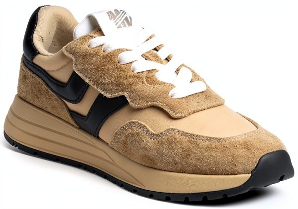Tan Multi Womens Casual Shoes Comfortable Lightweight Sizes-6