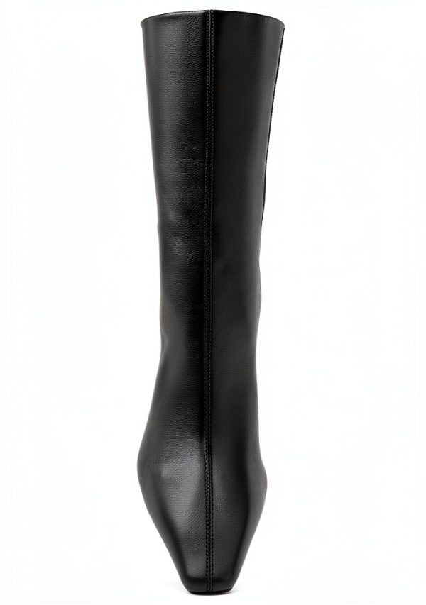 Black Athletic Shoes Size 5 to 11 Durable Comfortable-4