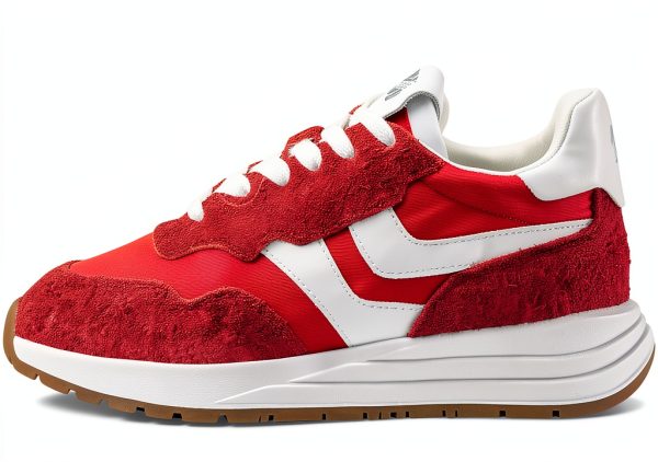 Red Multi Athletic Shoes Size 5-11 for Active Lifestyles-3