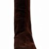 Chocolate Brown Suede Shoes Comfort Fit Mens Casual Footwear-1
