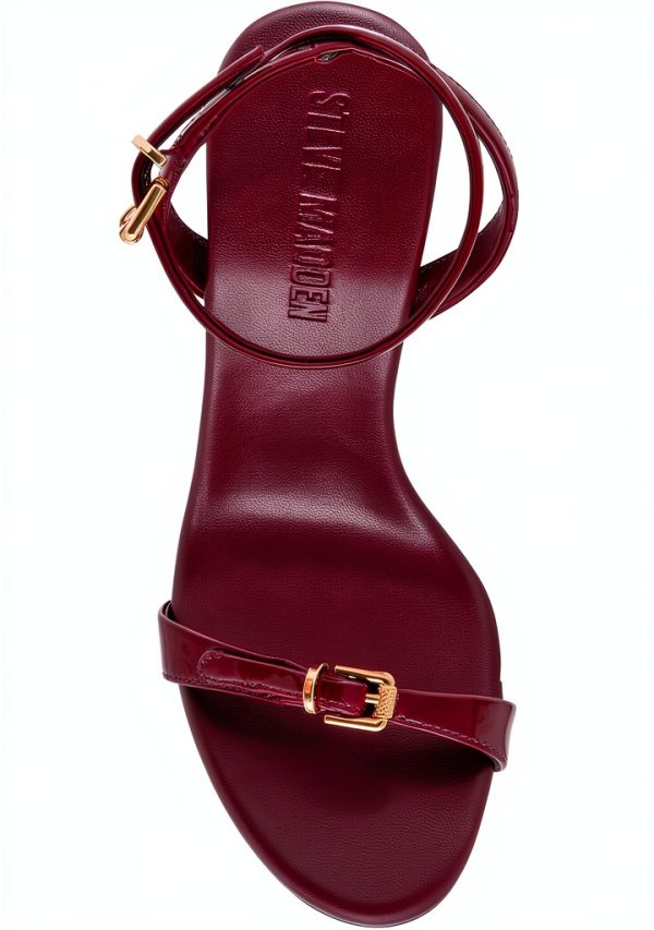 Burgundy Patent Leather Shoes Womens Size 5 to 11-4