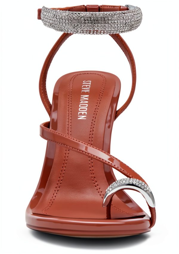 Steve Madden Tia Heeled Sandal Womens Rhinestone Design-1