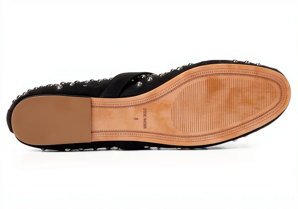 Black Stud Shoes Mens Footwear Durable Comfortable Sizes-2