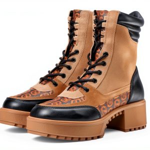 Tan Multi Womens Shoes Comfort Fit Casual Walking Footwear-0