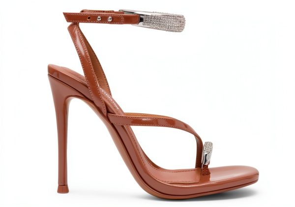 Steve Madden Tia Heeled Sandal Womens Rhinestone Design-5