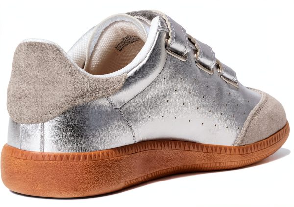 Steve Madden MOMENTUM Womens Velcro Sneakers Pink Multi-4