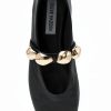 Steve Madden Poppin Ballet Flat Womens Leather Flats-4