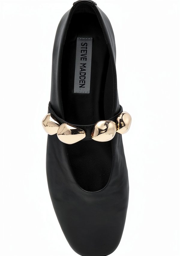 Steve Madden Poppin Ballet Flat Womens Leather Flats-4