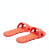 Orange Athletic Shoes Size 5 to 12 for Men and Women-8