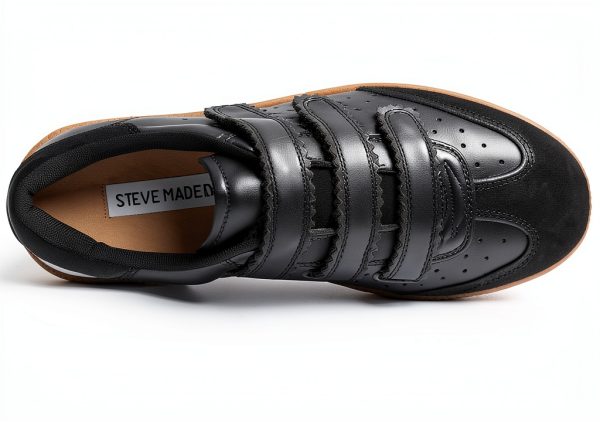 Steve Madden MOMENTUM Womens Velcro Sneakers Pink Multi-1