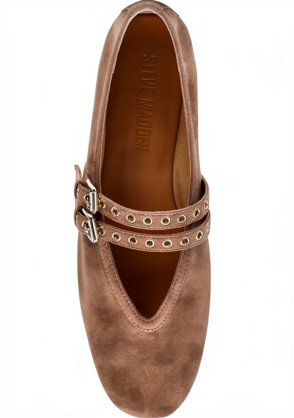 Taupe Suede Shoes Comfort Fit Sizes 5-12 for Women-4