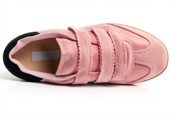 Steve Madden Womens Fashion Sneakers Pink Multi Comfort-1