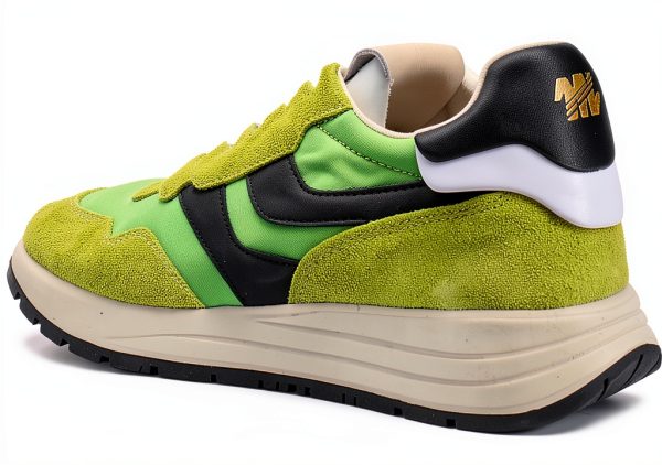 Green Multi Athletic Shoes Size 5 to 11 for Active-2