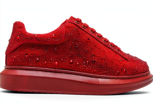 Steve Madden Womens Fashion Sneakers Lace Up Textile Lining-5