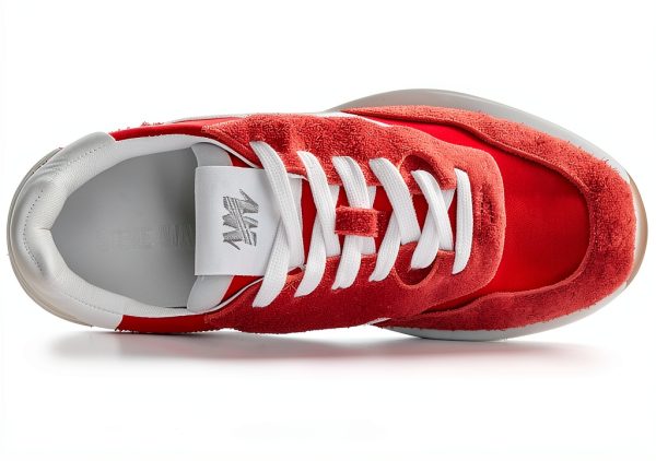 Red Multi Athletic Shoes Size 5-11 for Active Lifestyles-1