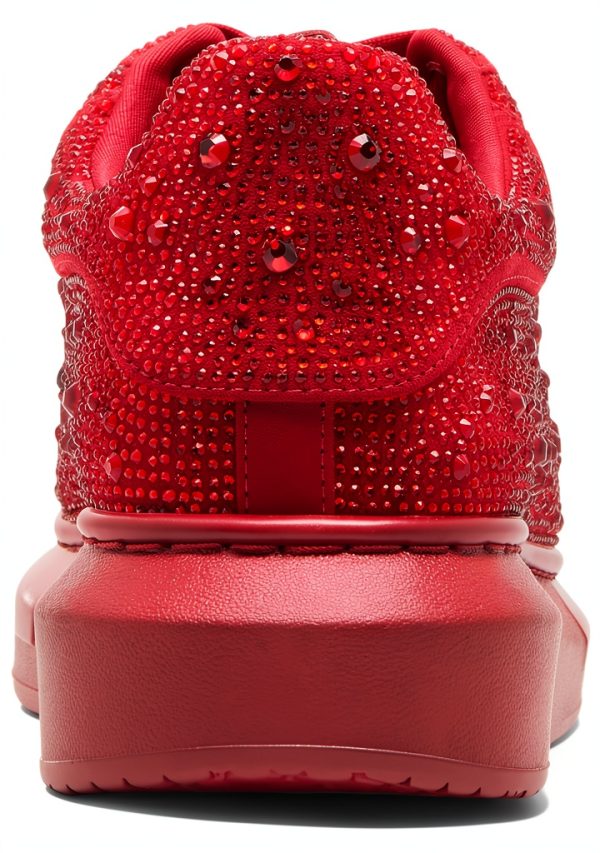 Steve Madden Womens Fashion Sneakers Lace Up Textile Lining-2