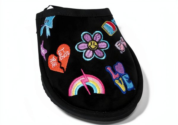 Kids Black Sneakers Comfortable Durable Footwear for-5