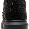 Steve Madden Womens Sneakers Silver Multi Black Rhinestone-2
