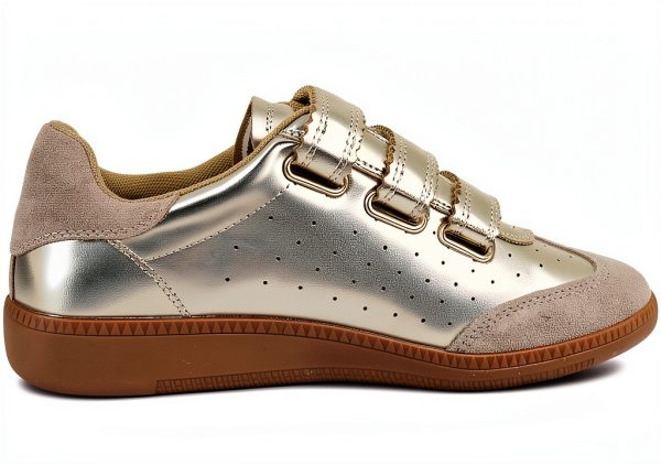 Steve Madden Womens Fashion Sneakers Leather Suede Heel-5