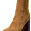 Taupe Suede Shoes Comfortable Fit Womens Casual Footwear-0
