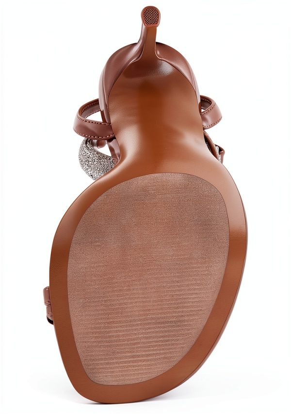 Steve Madden Tia Heeled Sandal Womens Rhinestone Design-3